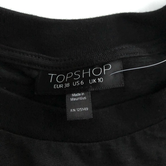 Topshop Front Tie Cropped Top - Picture 7 of 8